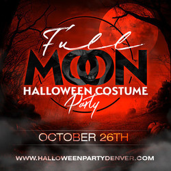 Full Moon Denver Halloween Costume Party - Open Bar