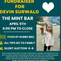 Fundraiser For Devin Surwald