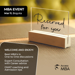 Gain a Global Mba Degree with Access Mba Bogotá on March 11