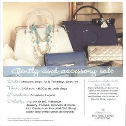 Gently Used Accessory Sale - District One Hospital Auxiliary