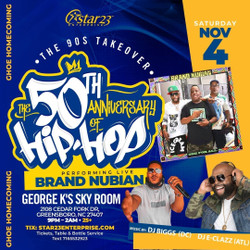 Ghoe Homecoming The 90's Takeover Performing live Brand Nubian