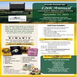 Golf Fundraiser - Kiwanis Club of Washington Crossing and Yardley