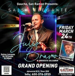 Grand Opening Alert: Get Ready to Salsa at Salsa Elegante - Gaucho SanRamon