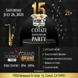 Grand Opening: The Lounge at Mercy And 15-Year Anniversary Party