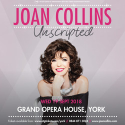 Grand Opera House, York: Joan Collins - Unscripted