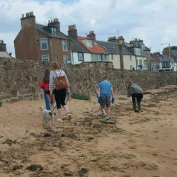 Great British Beach Clean - Scottish Fisheries Museum and Youth1st/CAF