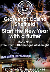 Grosvenor Casino Sheffield - New Year's Eve Party