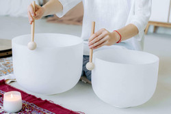 Group Sound Bath with Crystal and Tibetan Singing Bowls