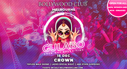 Bollywood Club Presents Gulabo At Crown, Melbourne