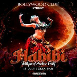 Habibi : The Arabian Bollywood Party at Zeta Bar Hilton, Sydney