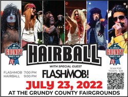 Hairball with opening act FlashMob!