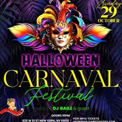 Halloween Carnaval Festival Party at Copacabana Loft 51 Nyc 2023