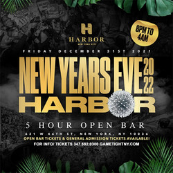 Harbor Nyc New Years Eve Nye 2022