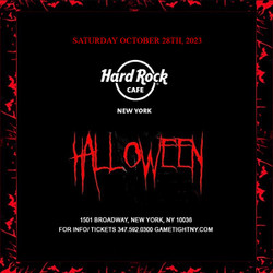 Hard Rock Cafe Times Square Nyc Halloween party 2023 only $15