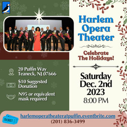 Harlem Opera Theater: Celebrate the Holidays!