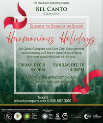 Harmonious Holidays - Bel Canto and Gate City Voices