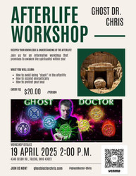 Haunted Toledo Afterlife Workshop