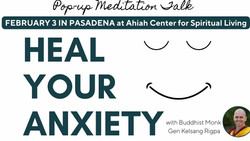 Heal Your Anxiety | Pop-up Meditation Talk with Buddhist monk Gen Rigpa