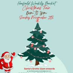 Henfield Weekly Market Christmas Fair with Santa's Grotto, Sunday 27 November 2022
