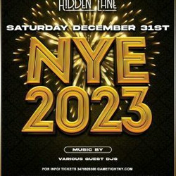 Hidden Lane Nyc New Year's Eve party 2023