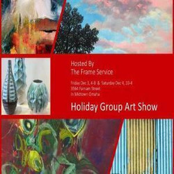 Holiday Group Art Show at The Frame Service