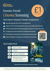Home Instead Dementia Friendly Cinema Screening