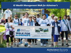 Ig Wealth Management Walk for Alzheimer's Burnaby and New Westminster