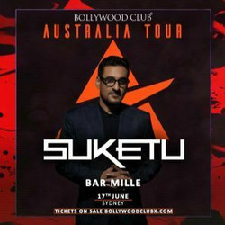 India's No.1 Dj Suketu @ Bar Mille, Sydney