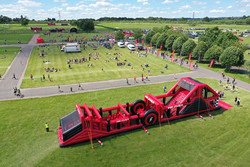 Inflatable 5k Obstacle Course Run - Brands Hatch