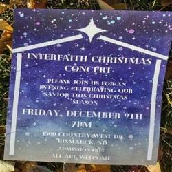 Interfaith Christmas concert