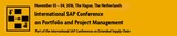 International Sap Conference on Portfolio and Project Management