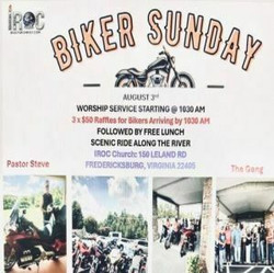 Iroc Church Biker Sunday, 3 August 2025