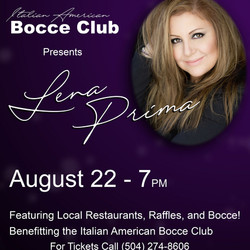 Italian American Bocce Club Hosts Lena Prima