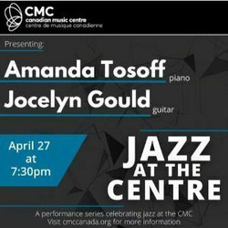 Jazz at the Centre - Amanda Tossoff and Jocelyn Gould