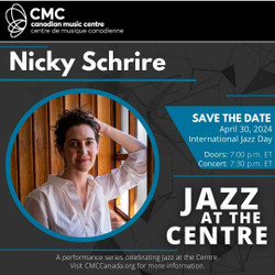 Jazz at the Centre: Nicky Schrire