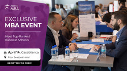 Join us for an Exclusive One-to-One Mba Event in Casablanca in April!