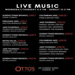 June Live Music Line-Up at Otto's Full Service