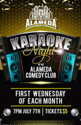 Karaoke Night at the Alameda Comedy Club