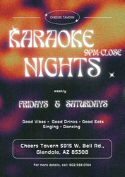 Karaoke at Cheers Bar and Tavern