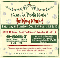 Kenosha Public Market Holiday Market!