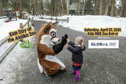 Kids Day at the Alaska Zoo by Global Credit Union