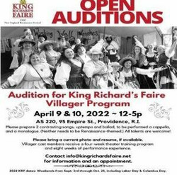 King Richard's Faire Auditions