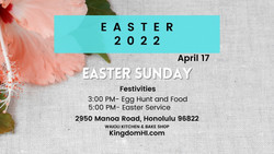 Kingdom Church Easter Sunday Service and Easter Egg Hunt