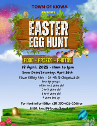 Kiowa Annual Easter Egg Hunt