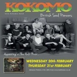 Kokomo: British Soul Music Pioneers Live at Half Moon Putney London 20 Feb