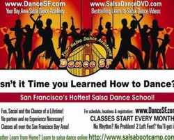 Learn Salsa Dance, Drop in Welcome! SalsaCrazy Mondays Salsa Lessons & Part