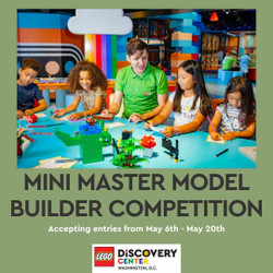 Lego Discovery Center Washington, D.c. Mini Master Model Builder Competition