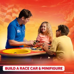 Lego® F1® - themed 'Build the Thrill Event' at Legoland Discovery Center New Jersey