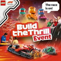 Lego® F1® - themed 'Build the Thrill Event' at Legoland Discovery Center Chicago
