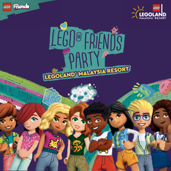 Legoland® Malaysia Resort Embraces Diversity & Inclusivity at the Brand-new Lego® Friends Party